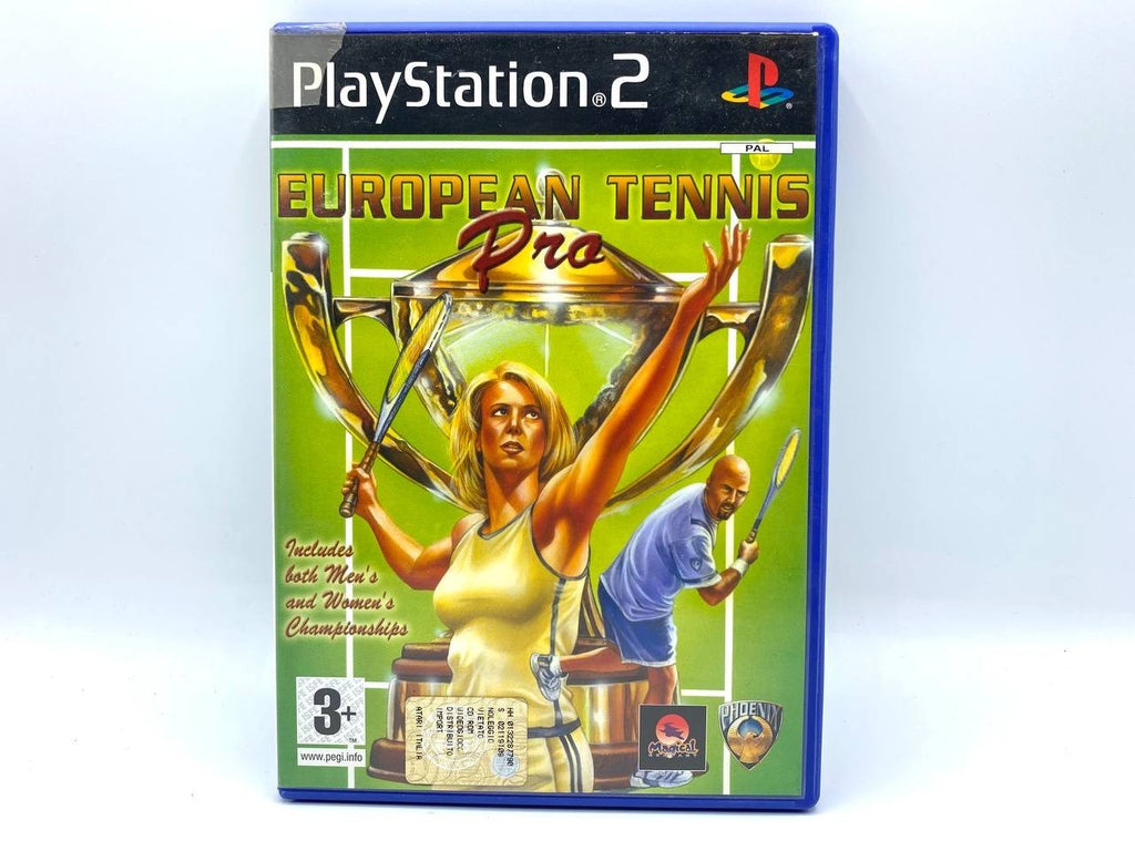 EUROPEAN TENNIS PRO PS2 Sony PLAYSTATION Versione Italiano Funzionante