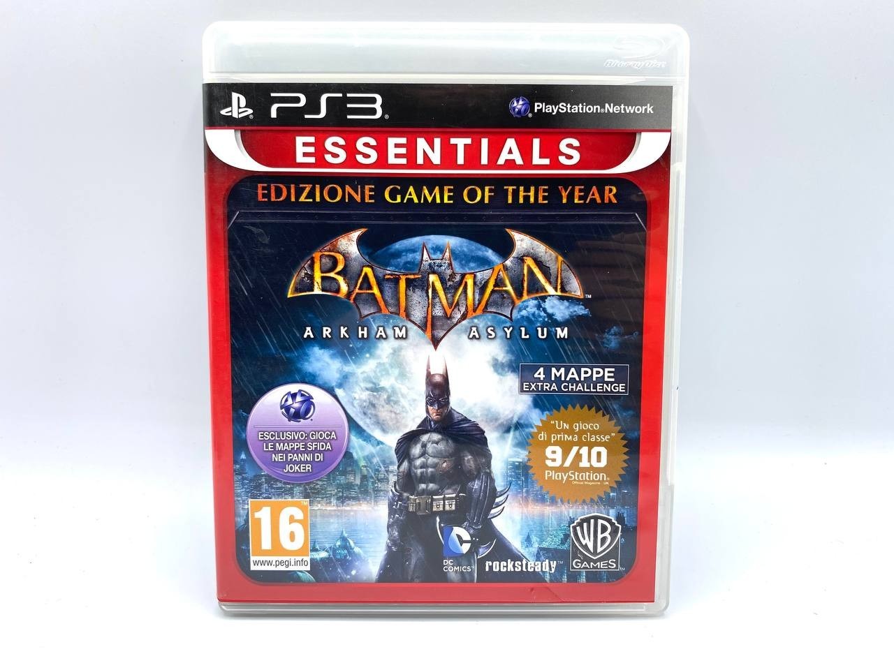 Batman: Arkham Asylum essential GOTY Sony PlayStation 2010 PS3 Completo Italiano