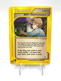 Carta Pokemon Trainer Bill's Maintenance 137/165 set Expedition Base ENG EXC