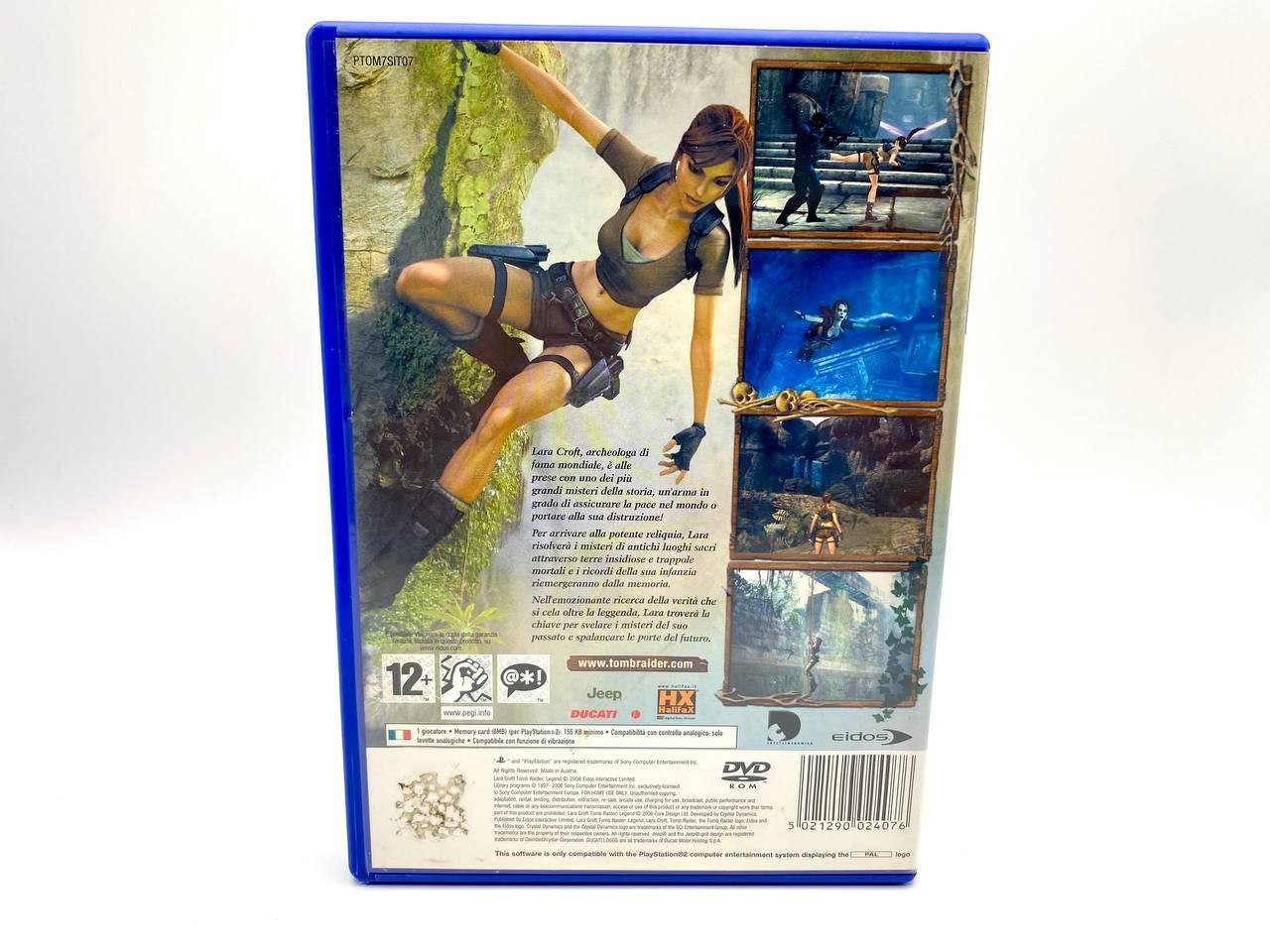 VideoGioco LARA CROFT TOMB RAIDER LEGEND PS2 COMPLETO TALIANO Funzionante