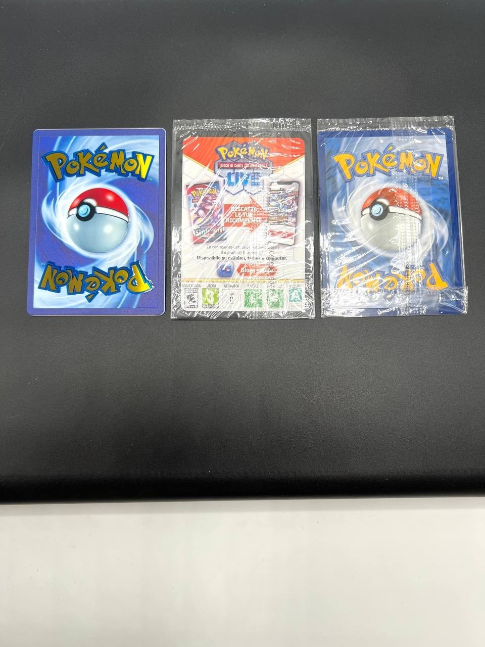 Trio carte Pokémon 151 Ultra Premium Collection Promo Sealed Near mint ITA ENG