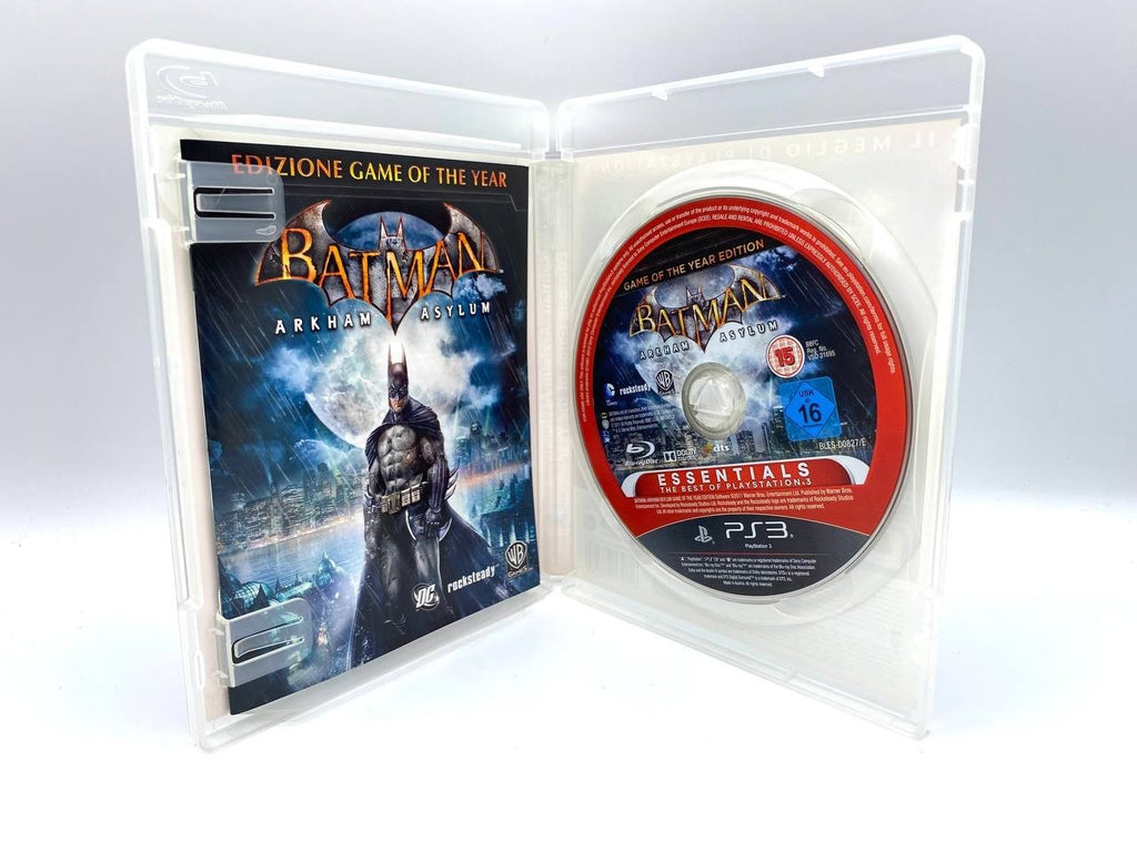Batman: Arkham Asylum essential GOTY Sony PlayStation 2010 PS3 Completo Italiano