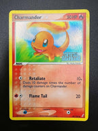 Pokemon Charmander 48/100 CG EX Crystal Guardians Stamped Holo Excellent Inglese