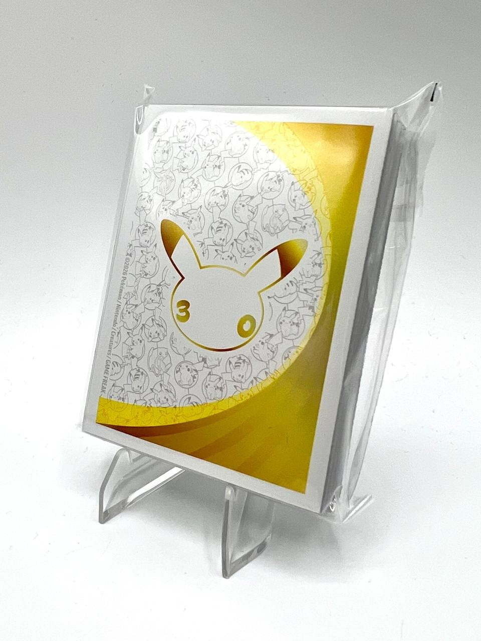 Confezione 65 Sleeves Protettive Pokemon tcg ETB 30° anniversario Sealed