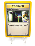Carta Pokemon Bill's Teleporter 91/111 Neo Genesis Vintage Prima edizione EXC