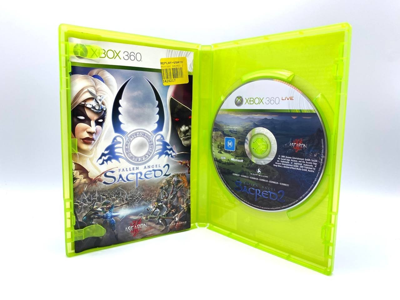 Gioco Sacred 2 Fallen Angel Microsoft Xbox 360 Completo Funzionante Italiano