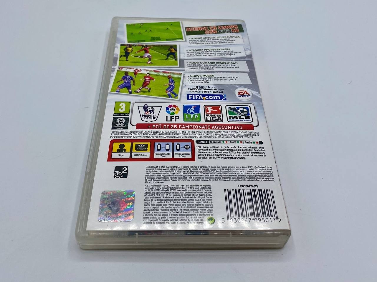 Videogioco FIFA 09 per Sony PSP PlayStation Portable ITALIANO Funzionante