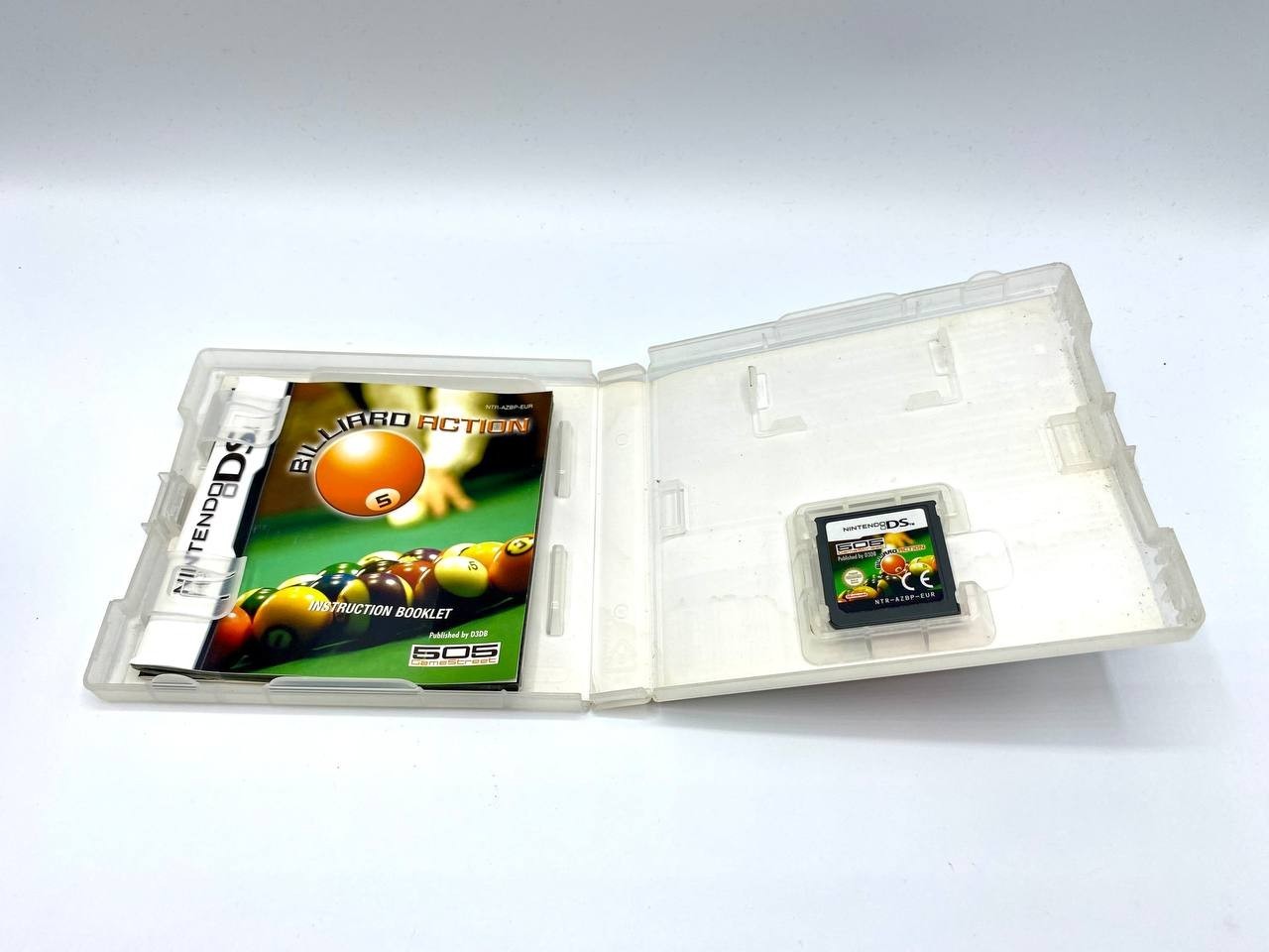 BILLIARD ACTION 505 gamestreet ITALIANO NINTENDO DS 3DS SPORT ARCADE BILIARDO
