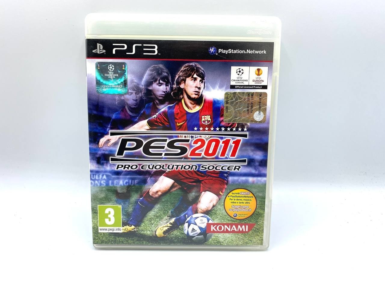 PES 2011 PS3 PRO EVOLUTION SOCCER PLAYSTATION ITALIANO Completo Funzionante