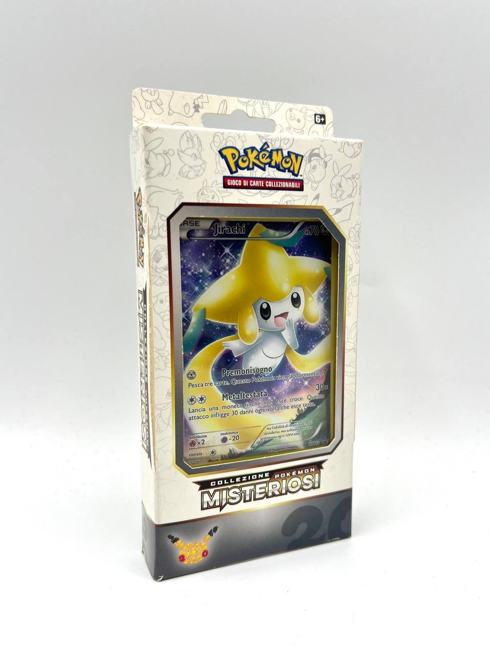 Collezione 20th pokemon misteriosi Promo jirachi sealed Italiano