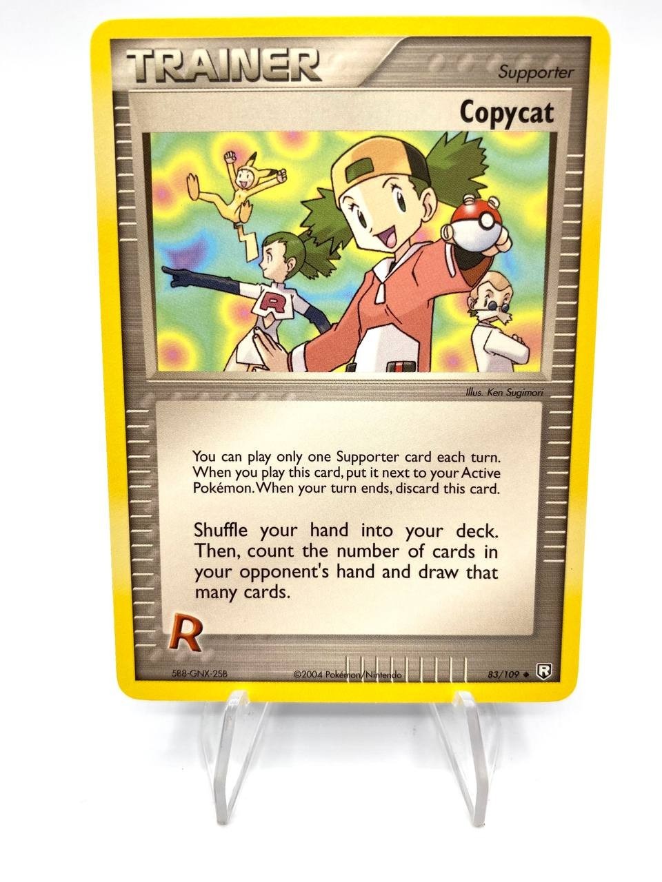 Carta pokemon Copycat 83/109 set Team Rocket Returns ENG Near mint Vintage