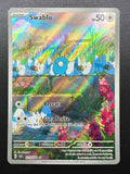 Carta Pokemon Swablu 213/182 PAR Paradosso temporale Italiano Holo Near mint