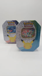 Pokemon 2018 Evolution Celebration Tin Leafeon GX Versiegelt Italienisch 4 Booster-Packs
